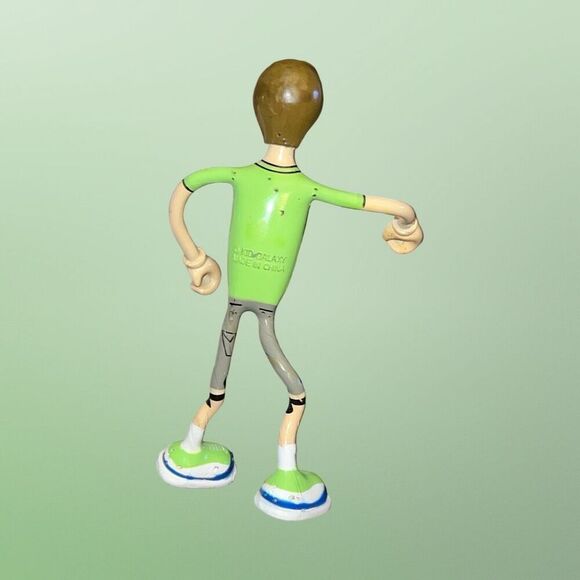 2002 Kid Galaxy Bendos Boy Spot & Wooley Bendable Action Figure Set B18 - Picture 8 of 11